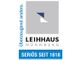 Logo des Leihhaus Nürnberg mit Slogan "Überzeugend anders" und "Seriös seit 1618".