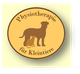 Logo mit Hund und Katze, Text: "Physiotherapie für Kleintiere".