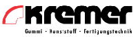 Logo von Kremer, spezialisiert auf Gummi, Kunststoff und Fertigungstechnik.