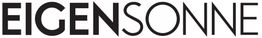Textlogo in schwarzer Schrift, das Wort "EIGENSONNE" wird angezeigt.