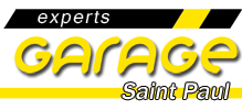 Logo: "Experts Garage Saint Paul" with a yellow and black design.