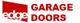 Logo reading "Edge Garage Doors" with a stylized design in red and white.