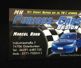 MK Furious-Cars Design Logo