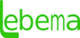Grünes Logo mit dem Text "Lebema" auf weißem Hintergrund.