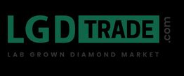 Logo of LGDTrade.com with "Lab Grown Diamond Market" text in green on a black background.