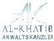 Logo mit stilisiertem "AK" und Text "Al-Khatib Anwaltskanzlei" darunter.