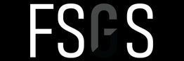 "Text 'FSGS' in white and gray letters on a black background."