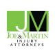 Logo of Joe & Martin Injury Attorneys with "JM" in green and black blocks.