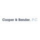 Logo of Cooper & Bender, P.C. in blue text on a white background.