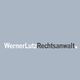 Graues Logo mit Text "WernerLutz Rechtsanwalt".