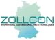 Logo mit Deutschlandkarte und Text: "ZOLLCON INTERNATIONAL CUSTOMS CONSULTING & TECHNOLOGIES".