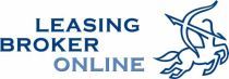 Logo von Leasing Broker Online mit Bogenschütze als Symbol.