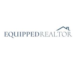 Logo of "EquippedRealtor" with a roof-like design above the text.