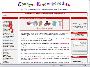 Webseite mit Retro-Design, buntem Logo und strukturiertem Layout. Hauptinhalt und Menüs sichtbar.