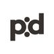 p:d-Logo in schwarzer Schrift auf weißem Hintergrund, Buchstaben durch Doppelpunkte getrennt.