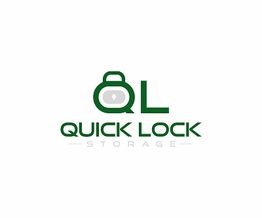 Green and gray "Quick Lock Storage" logo with a padlock and the initials "QL".