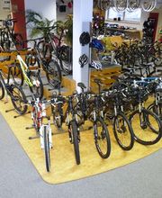 Bikeshop Eingangsbereich