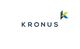 Logo mit dem Wort "KRONUS" und einem stilisierten Buchstaben "K" in Blau und Grün.
