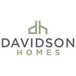 Logo of Davidson Homes with "dh" in green and the company name below in green and gray.