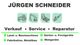 Jürgen Schneider Angebote: Verkauf, Service, Reparatur von Maschinen und Geräten.