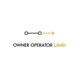 Logo with two circles, an arrow, and text: "Owner Operator Land."