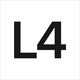 „L4“ in schwarzer Schrift auf weißem Hintergrund.
