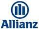 Blaues Allianz-Logo mit stilisiertem Kreis und drei vertikalen Balken darüber.