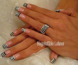 French mit Stamping und passendem Ring 