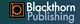 Blackthorn Publishing logo with an orange design on a dark teal background.