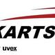 Bild mit Go-Kart und Logo von "Kartshop Sachsen" sowie verschiedenen Markenlogos.