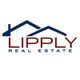Lipply Real Estate logo with stylized blue roof design above the company name in red and blue text.