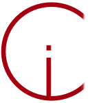 Roter Kreis mit kleinem, mittigem "i", darunter schwarzer Schriftzug "iCONDU".