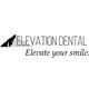 Elevation Dental logo with the slogan "Elevate your smile" and a mountain graphic.