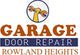 Logo with text: "Garage Door Repair Rowland Heights" and an image of two wrenches in a circle.