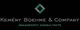 Logo von Kemény Boehme & Company, Management Consultants, mit grün-grauem Symbol oben.