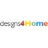 Logo mit Text "designs4Home" in Schwarz, Rot, Gelb, Blau und Orange auf weißem Hintergrund.