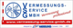 Logo von Vermessungs-Service GmbH mit Text "Vermessung professionell!".