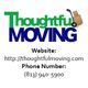 Thoughtful Moving logo with website and phone: (813) 940-5900. Website: thoughtfulmoving.com