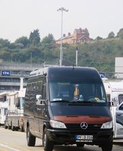 In Dover, warten auf die Fähre