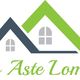 Logo con case stilizzate e testo "Gruppo Aste Lombardia" in verde su sfondo bianco.