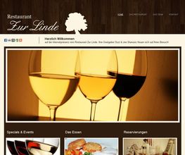 Restaurant Zur Linde Homepage