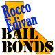 Text: "Rocco Edivan Bail Bonds" over a yellow California map.