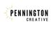 Pennington Creative logo with sunburst design on the left.