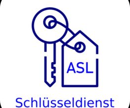Schlüsseldienst ASL Logo