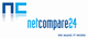 Logo mit den Buchstaben "NC" und Text "netcompare24" und Slogan "WE MAKE IT WORK".
