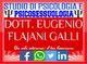 Studio di psicologia e psicosessuologia del Dott. Eugenio Flajani Galli. Social media inclusi.
