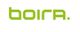 Texto verde "boira" en un estilo moderno sobre fondo blanco.