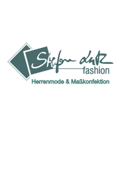 Logo von "Stefan Datz Fashion", spezialisiert auf Herrenmode und Maßkonfektion.