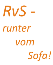 RVS - runter vom Sofa! Logo