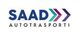 Logo "SAAD Autotrasporti" con due frecce colorate a destra.